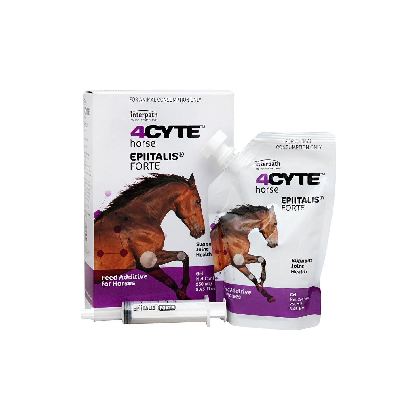 4CYTE EQUINE EPIITALIS FORTE GEL 250ML - The Horse Shop AU
