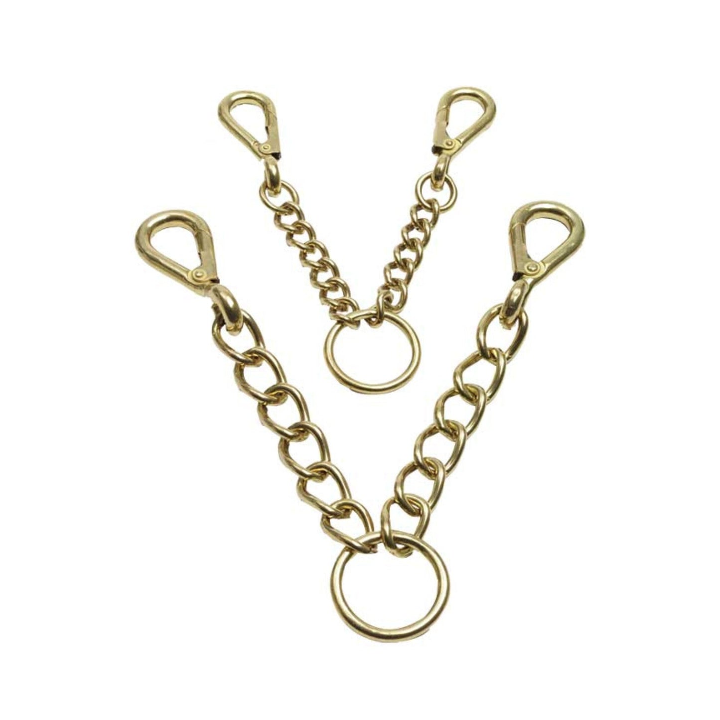 Brass Walsall Argosy Chain - Full Size - The Horse Shop AU