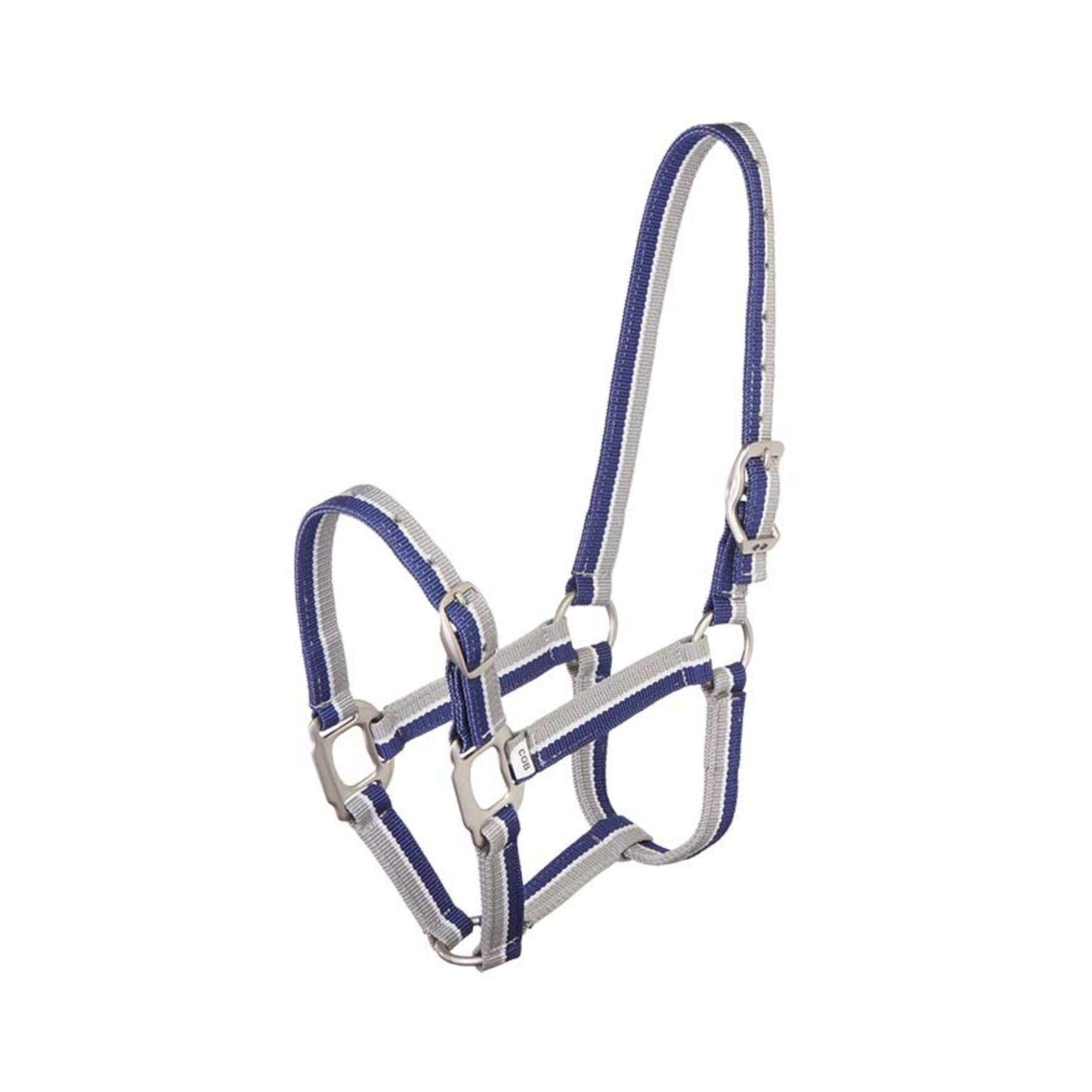 Striped Halter Blue/Grey - The Horse Shop AU