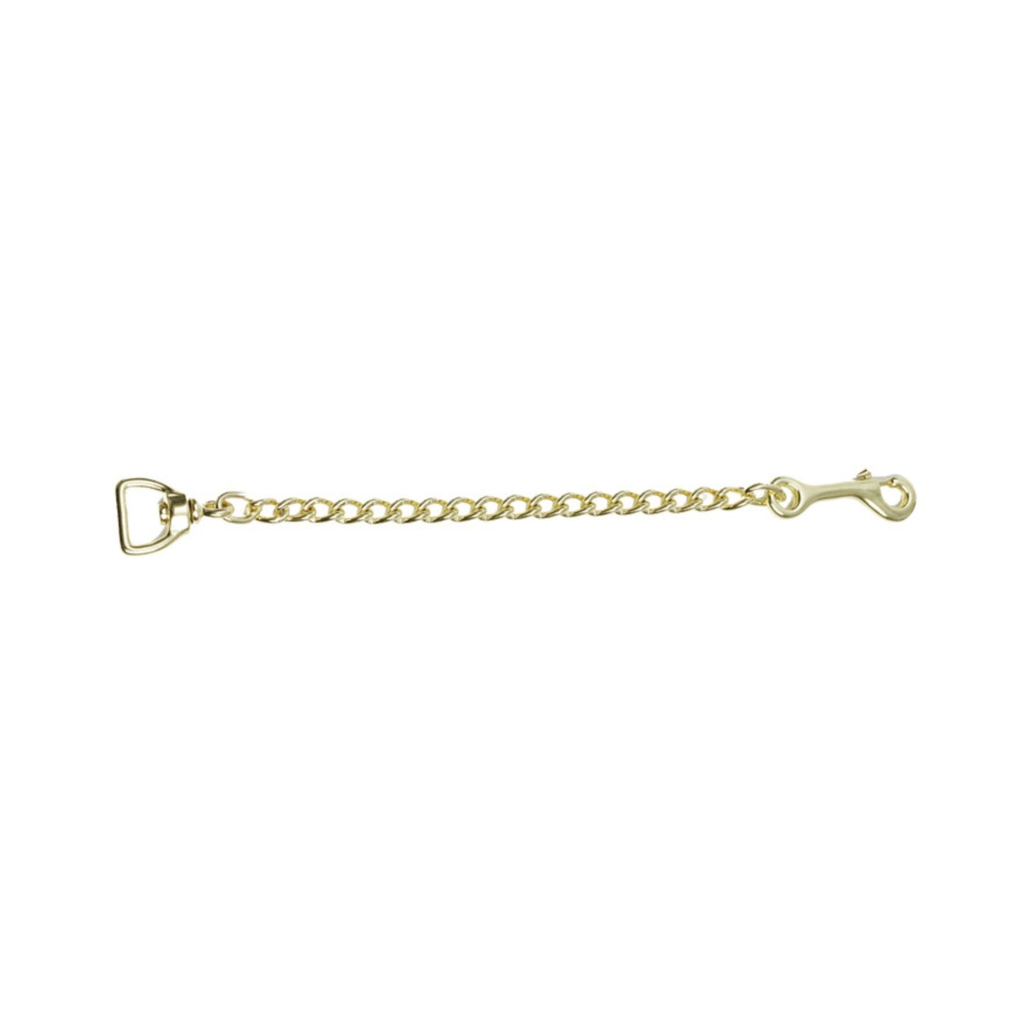 24" Brass Plate Lead Chain - The Horse Shop AU