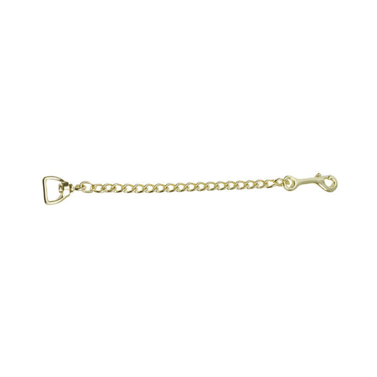 24" Brass Plate Lead Chain - The Horse Shop AU