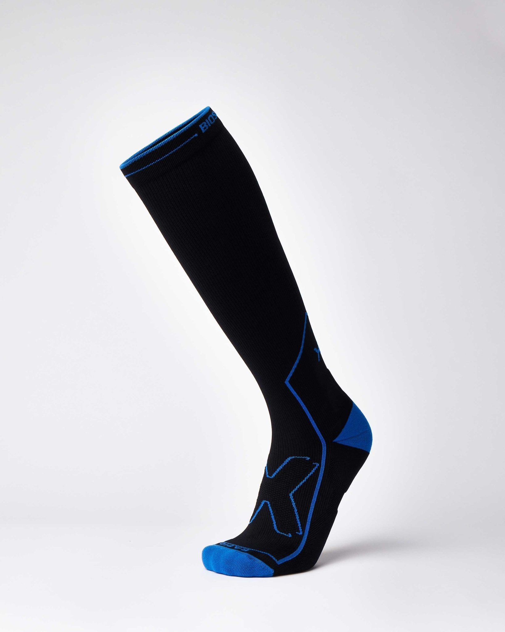 BIOSx Rapid Recovery Compression Socks - Black - The Horse Shop AU