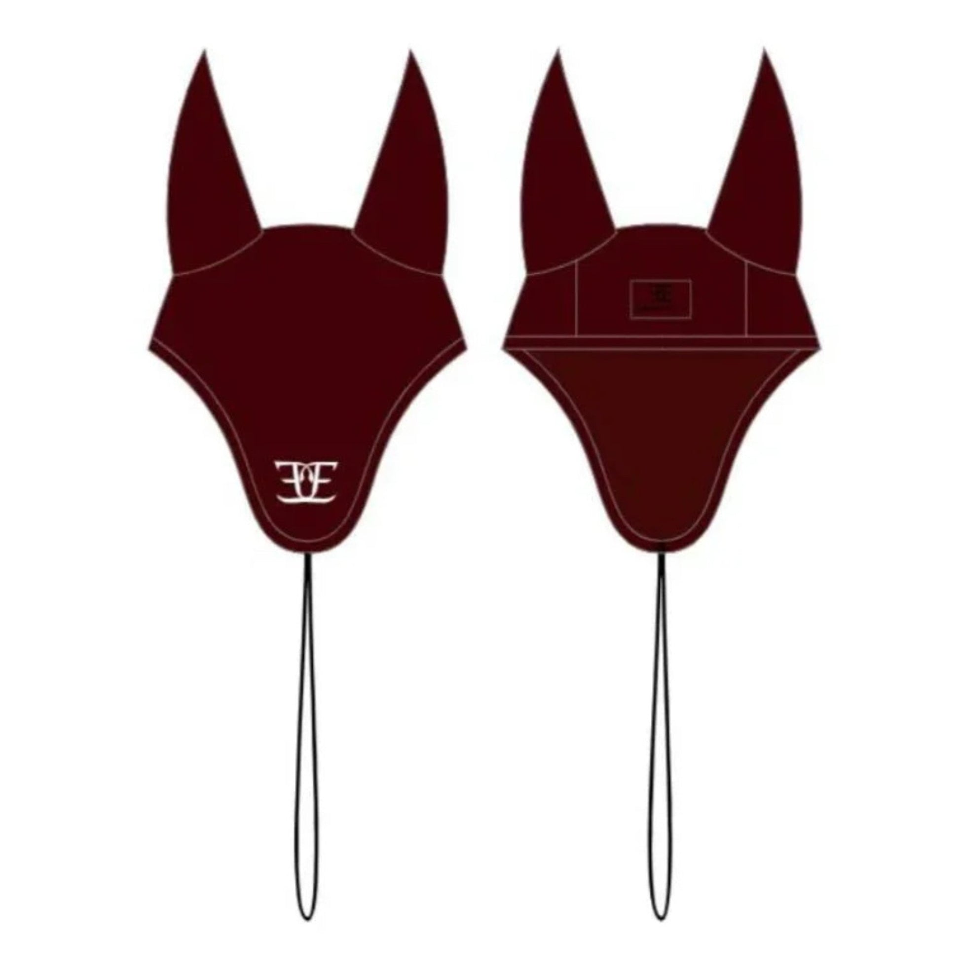 Ear Bonnet Burgundy | Equus Elite - The Horse Shop AU