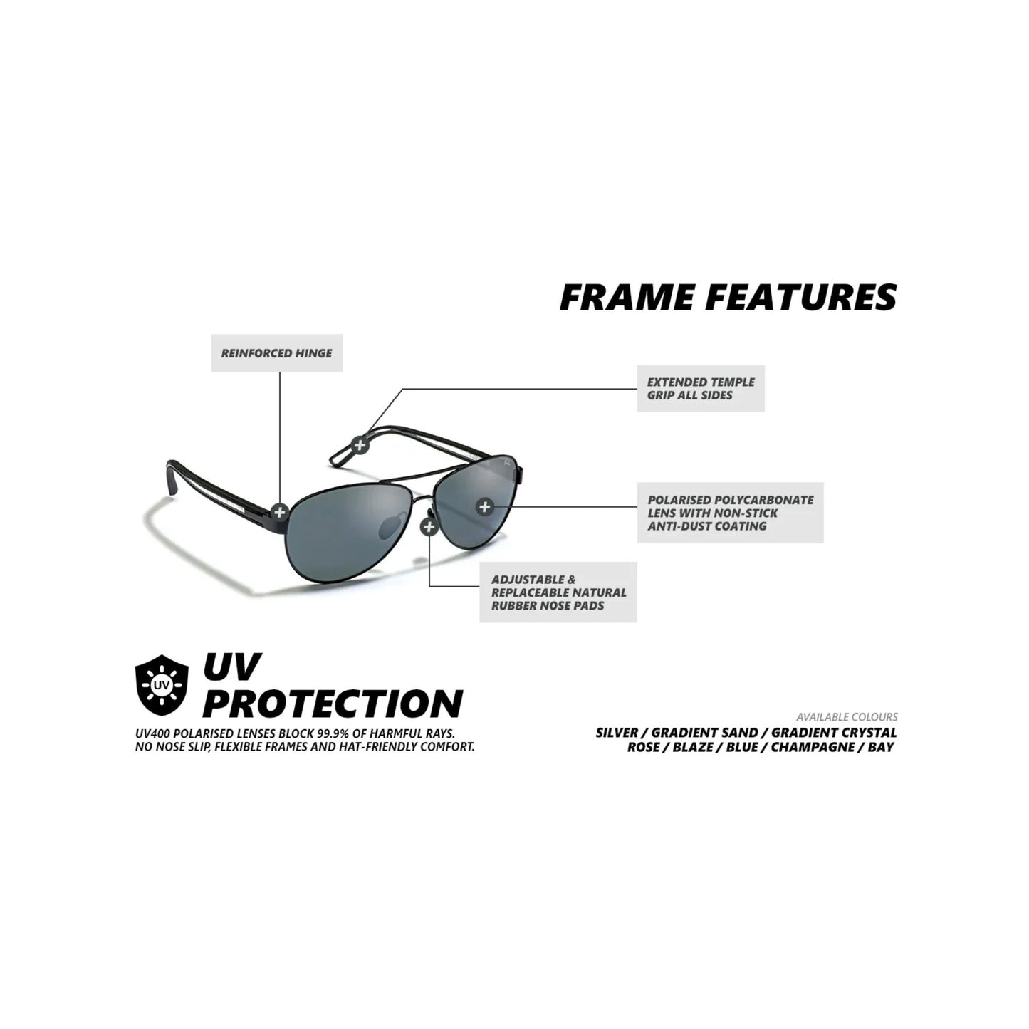 EQUATOR Blaze | Gidgee Sunglasses - The Horse Shop AU