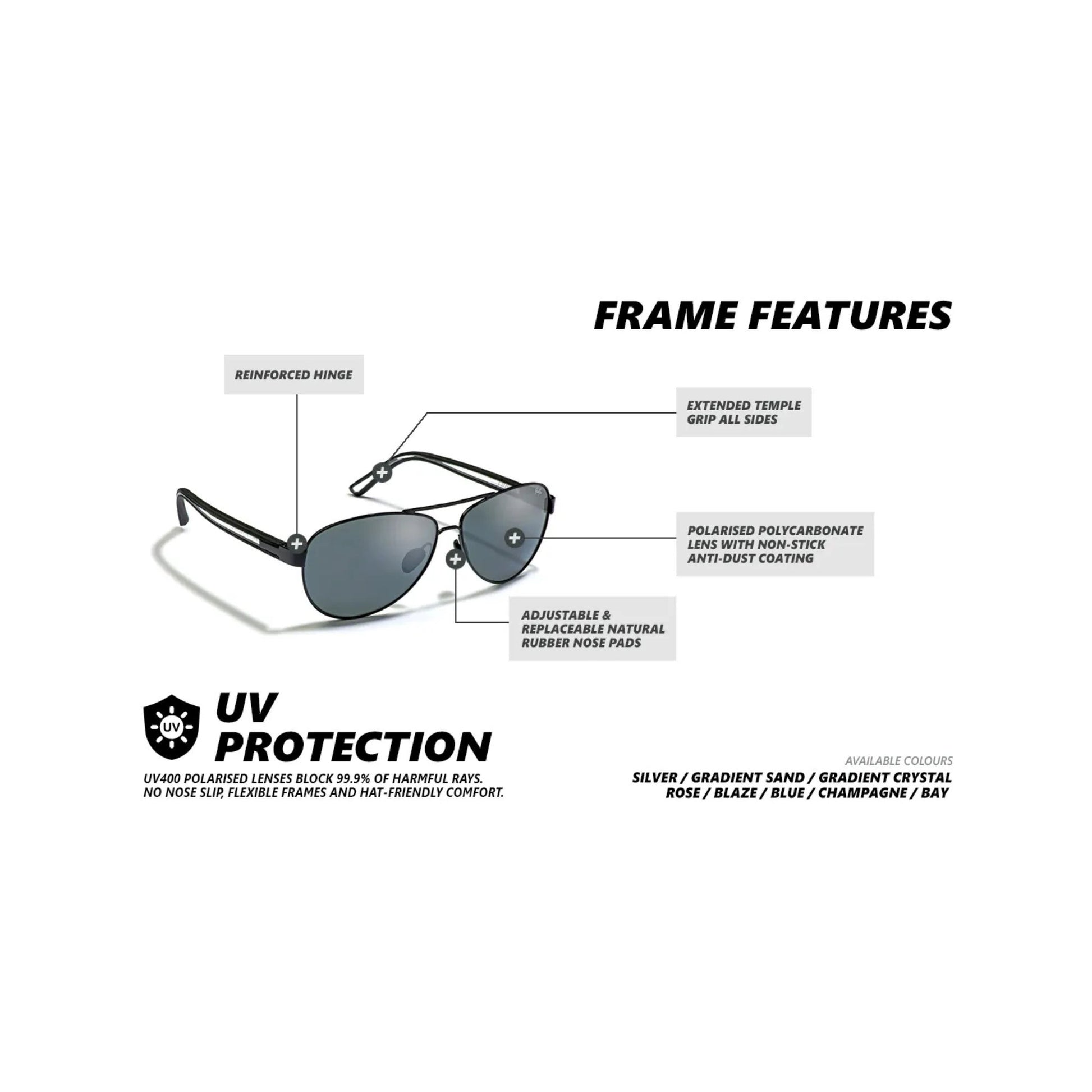 EQUATOR Blaze | Gidgee Sunglasses - The Horse Shop AU