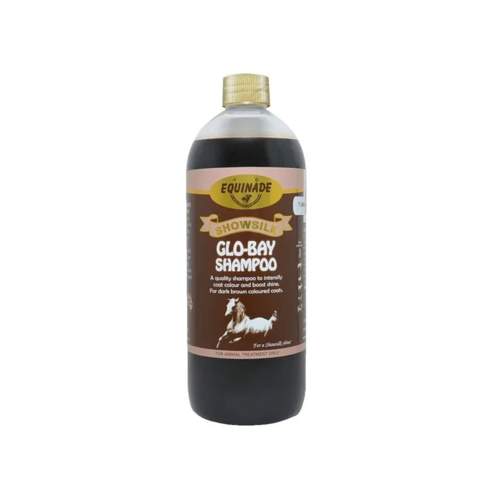 Equinade ShowSilk Glo Bay Shampoo 1L - The Horse Shop AU