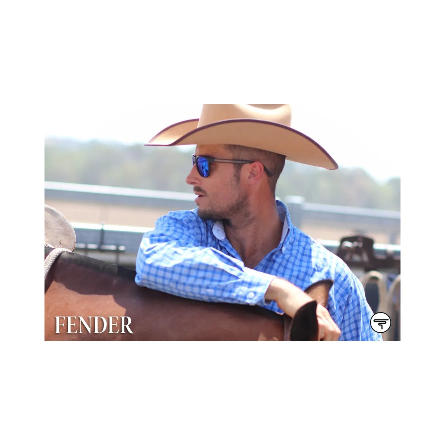 FENDER Blue | Gidgee Sunglasses - The Horse Shop AU