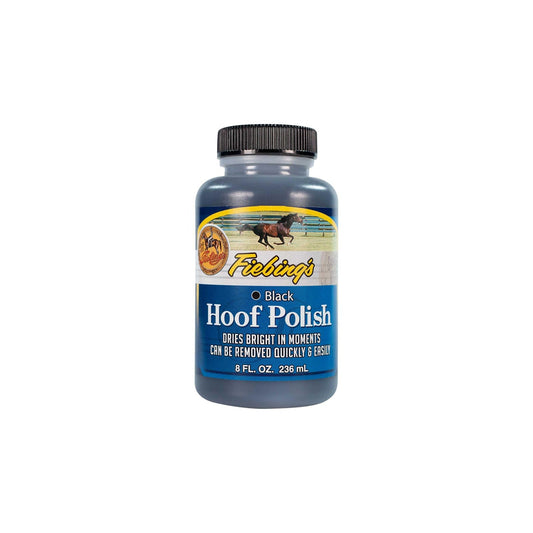 Fiebings Hoof Polish Black 236ml - The Horse Shop AU