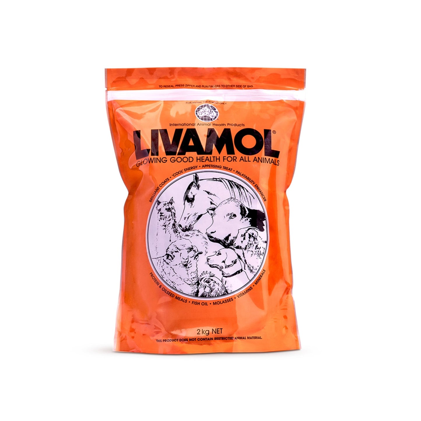 IAH Livamol 2kg – Equine Vitamin & Mineral Supplement - The Horse Shop AU