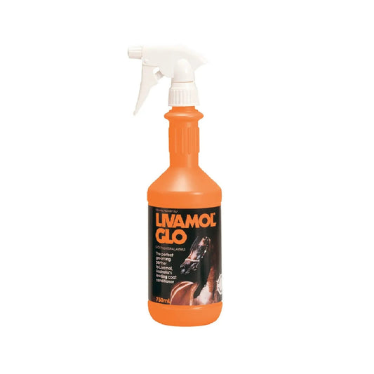 IAH Livamol Glo 750ml – Tail & Coat Finishing Spray for Horses - The Horse Shop AU