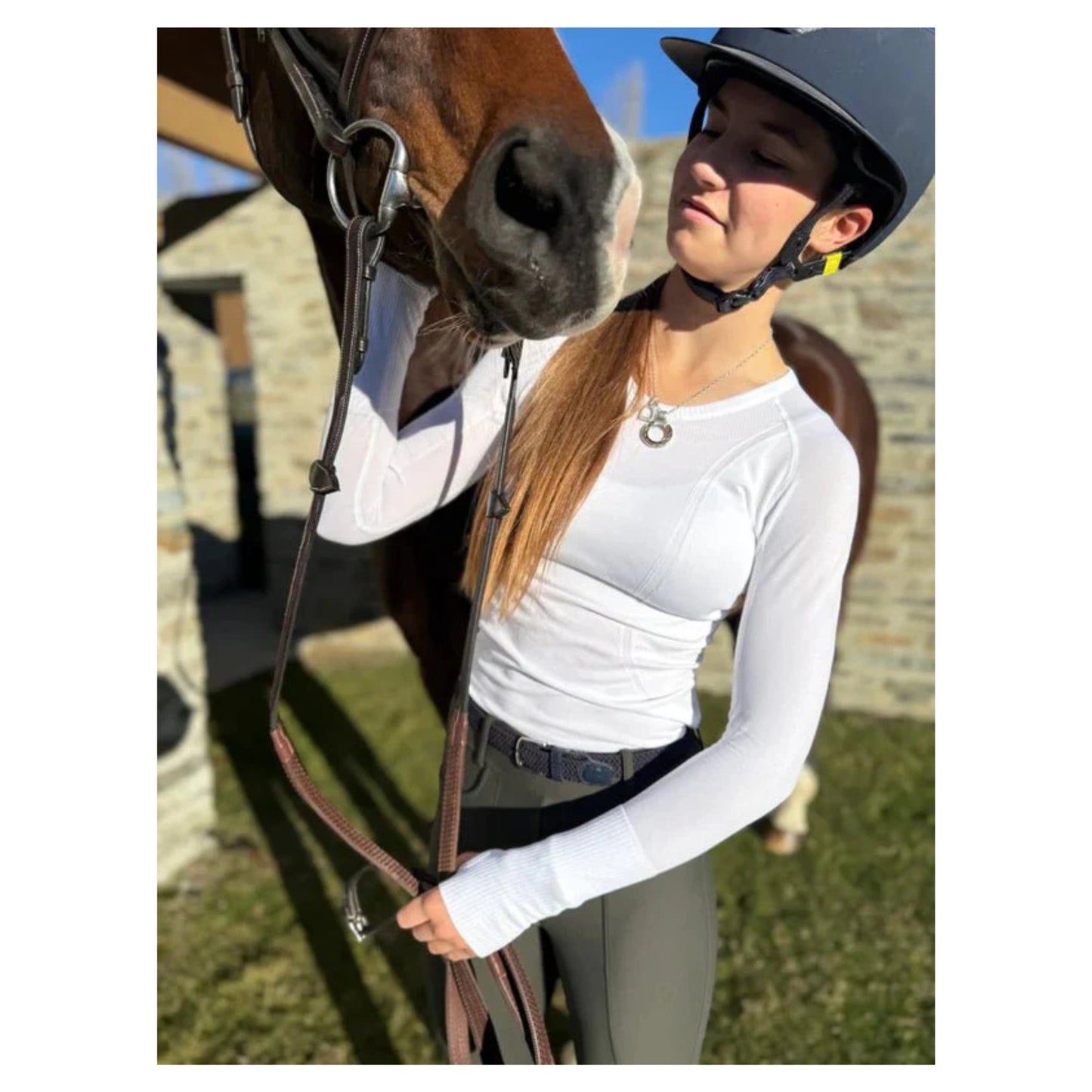 Open - Weave Base Layer White | Equus Elite - The Horse Shop AU