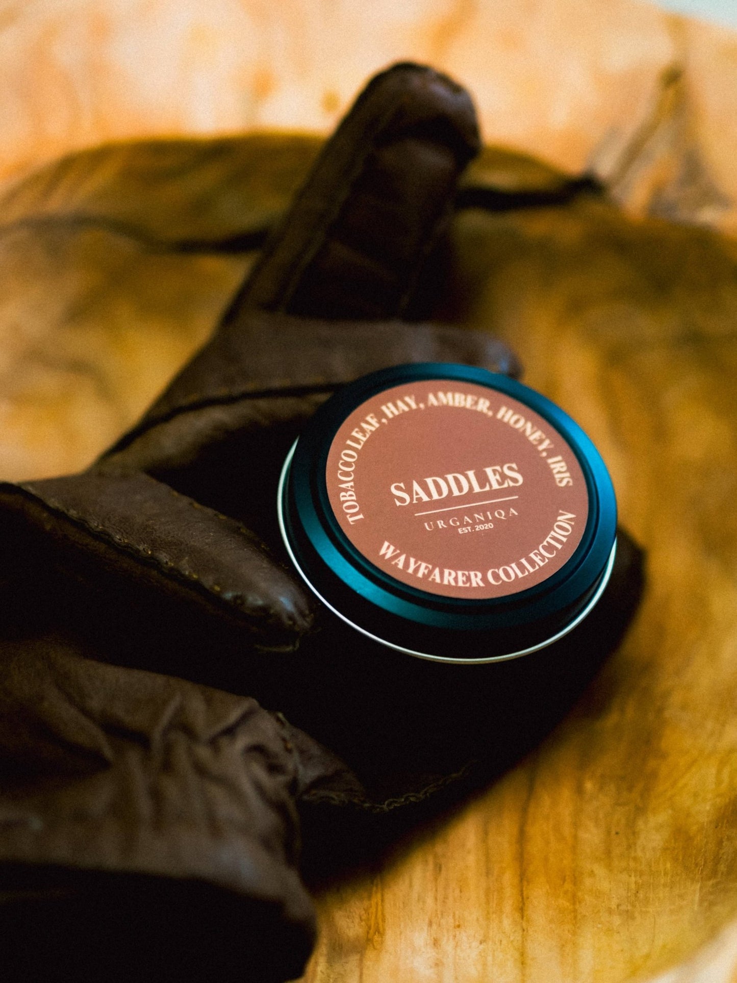Saddles Soy Candle | Travel Tin - The Horse Shop AU