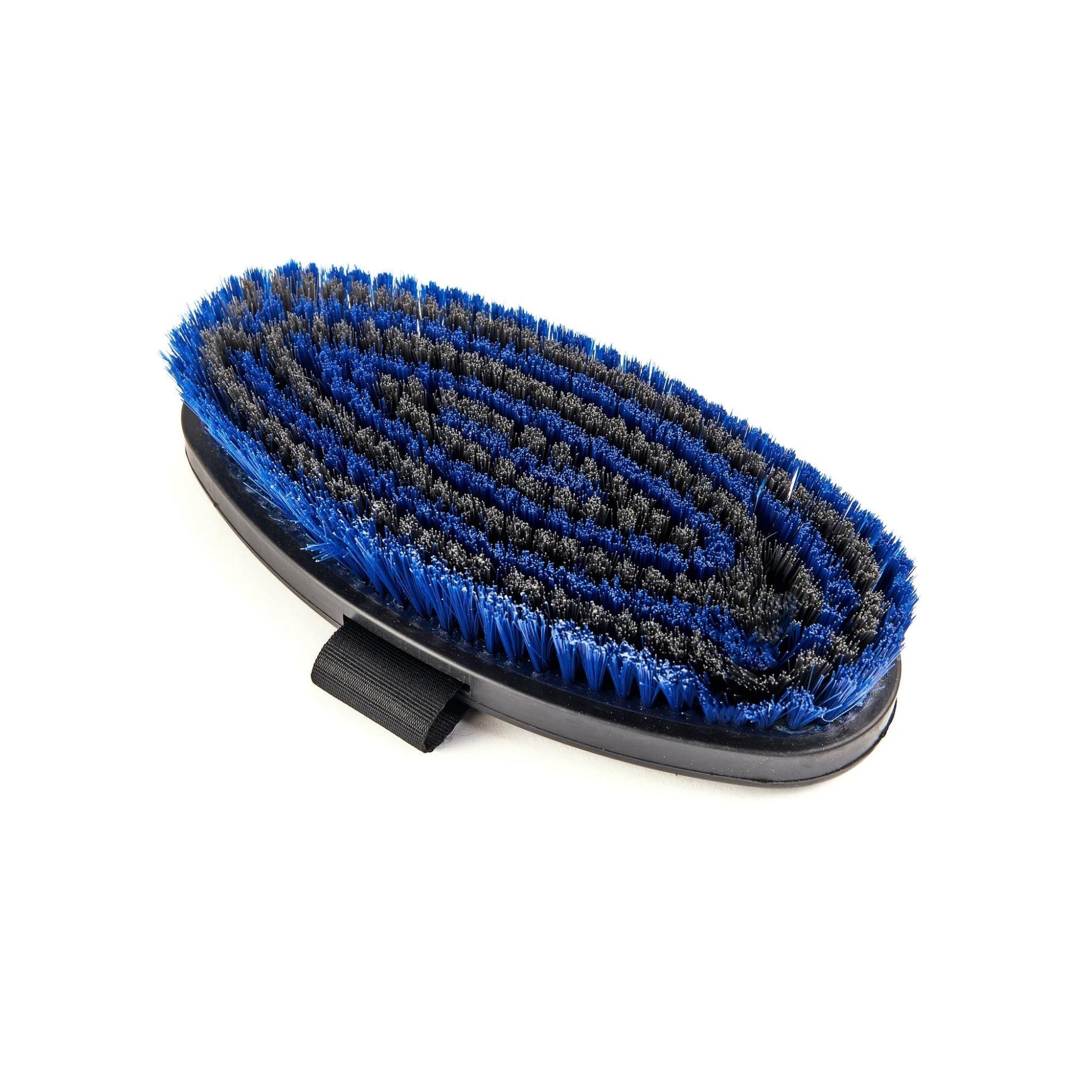 Shires EZI - GROOM Grip Large Body Brush Navy 200mm long/25mm bristles - The Horse Shop AU