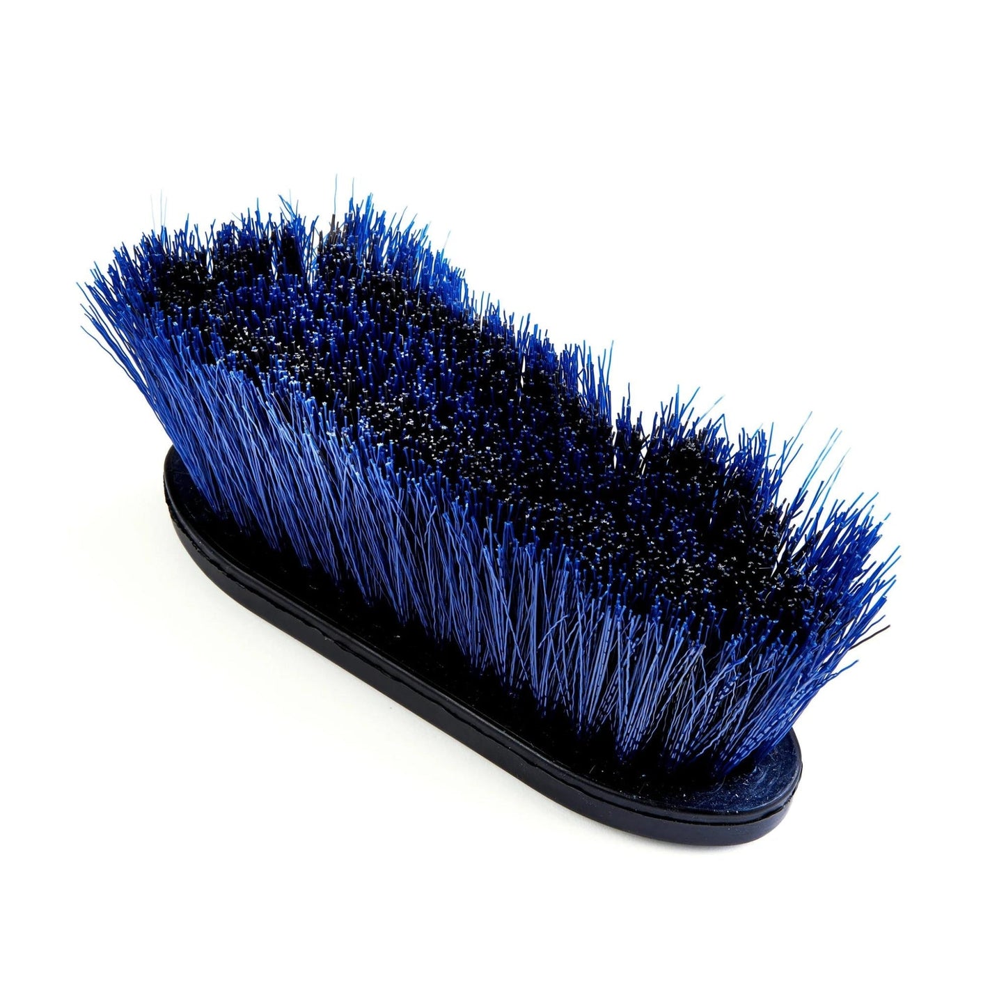 Shires EZI - GROOM Grip Long Bristle Dandy Brush – Navy | Large 205mm / 75mm Bristles - The Horse Shop AU