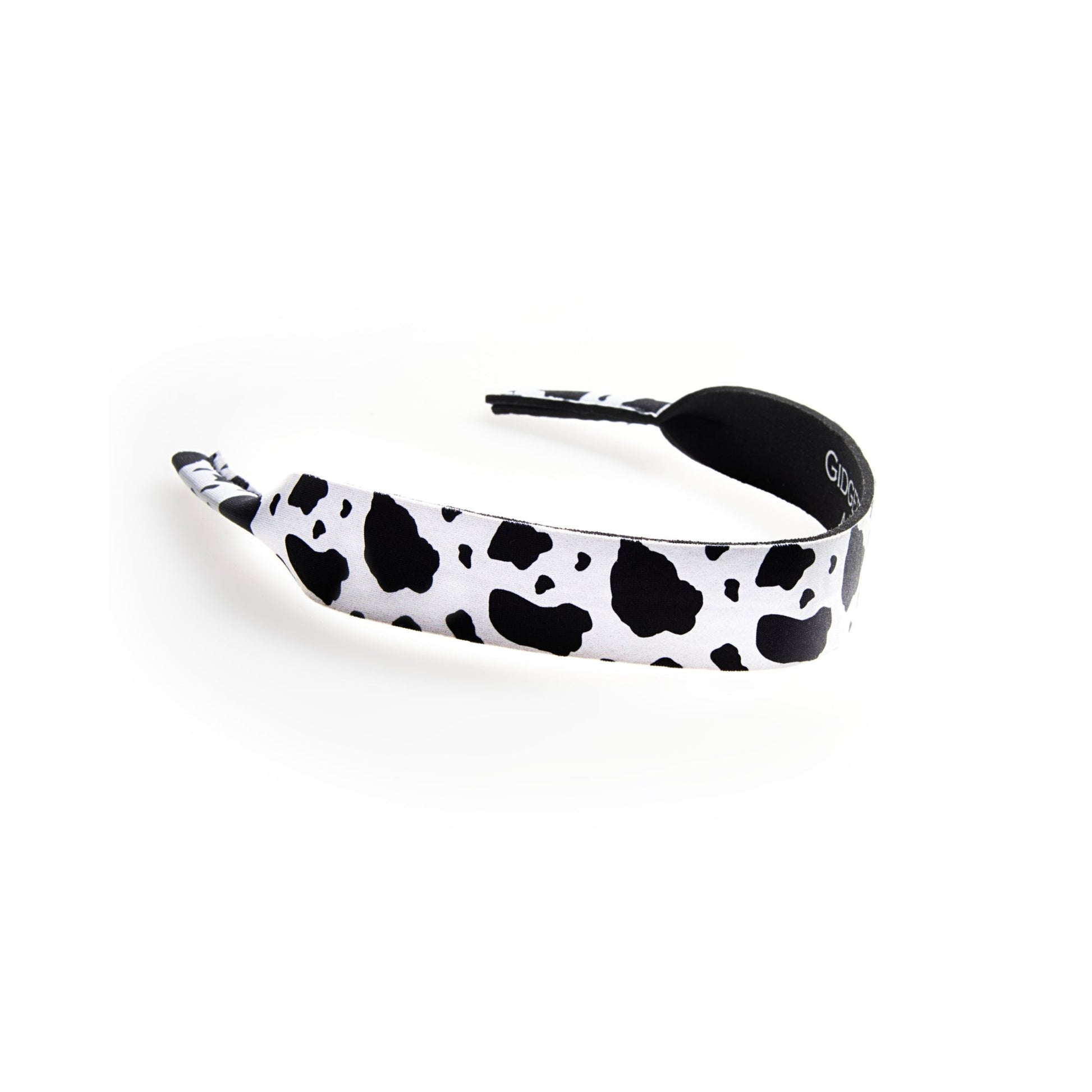 Sunglass Strap – Black and White Cow Pattern | Gidgee Sunglasses - The Horse Shop AU