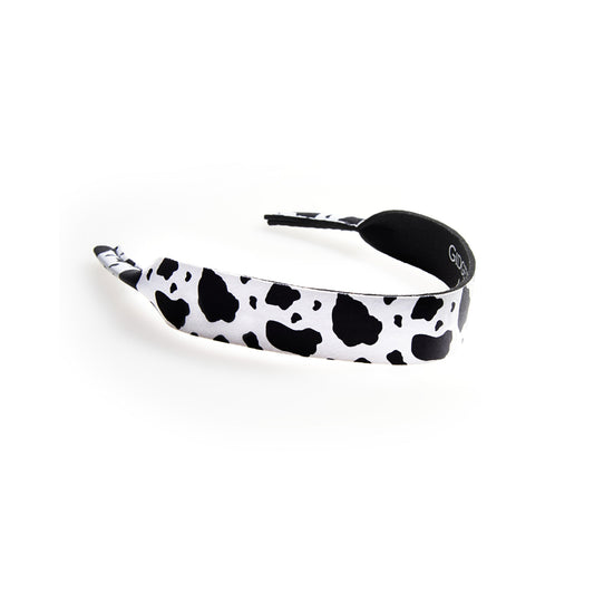 Sunglass Strap – Black and White Cow Pattern | Gidgee Sunglasses - The Horse Shop AU