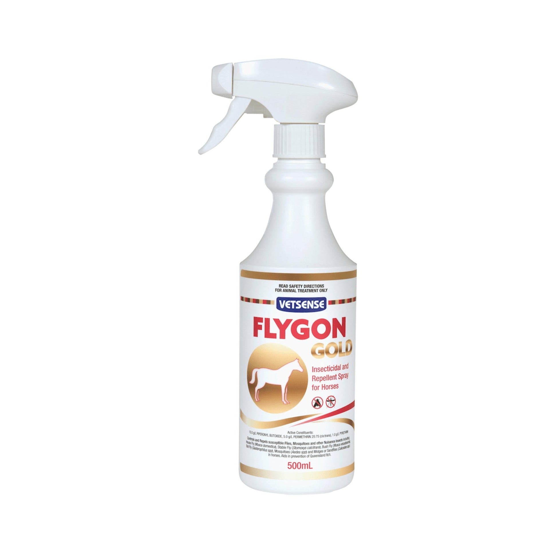Vetsense Flygon Gold 500ml – Horse Fly & Insect Repellent - The Horse Shop AU
