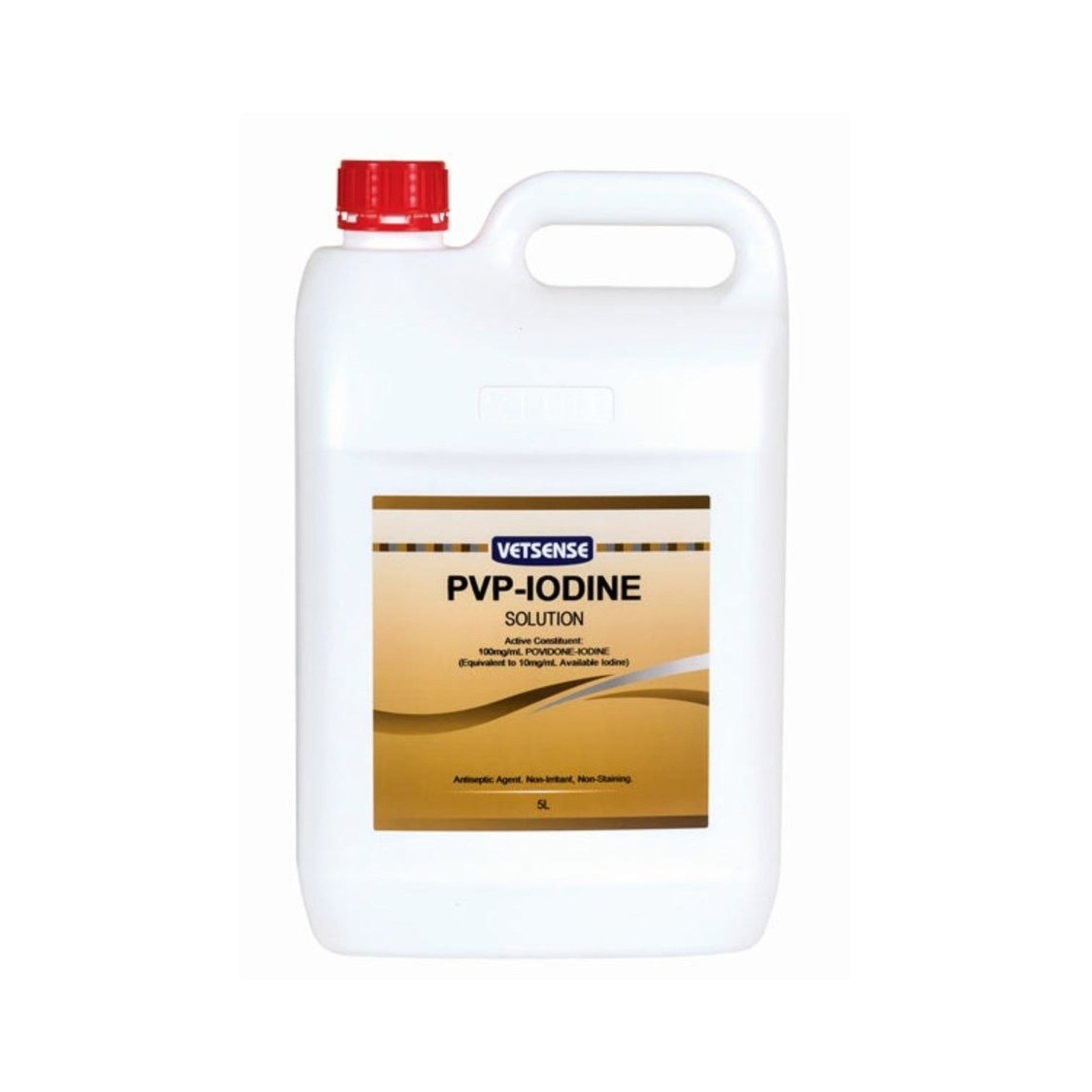 Vetsense PVP Iodine Solution 5L - The Horse Shop AU