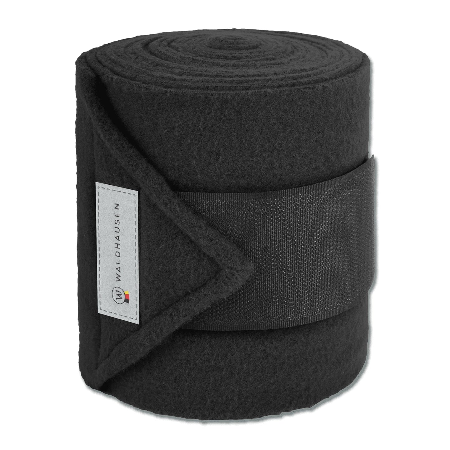 Waldhausen Esperia Fleece Bandage Black 4 Pk - The Horse Shop AU