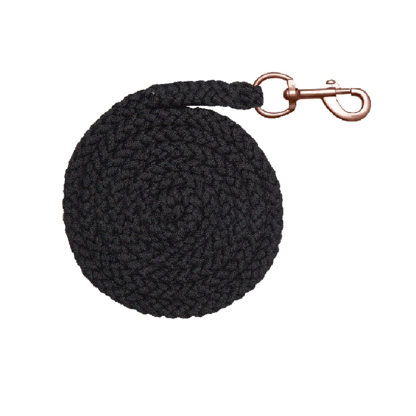 Waldhausen Lead Rope Rose Shine Black 2 mtr - The Horse Shop AU
